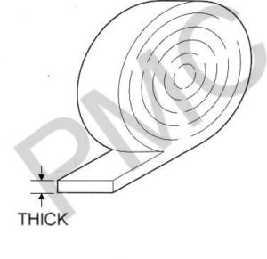 Wear Strips - UHMW Extruded Coil Strips | Plastic Machining Company