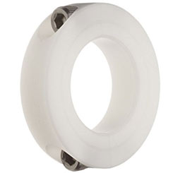 Plastic Machining Company shaft collars provide extended part life with quiet operation.